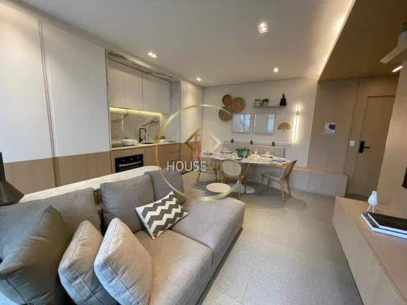 Imagem Apartamento 2 dormitórios ( 1 Suíte), 2 Vagas, Quadria RDC, Aquarius, Sjc.