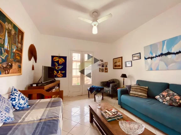 Imagem Apartamento para Venda em Santos, Embaré, 2 dormitórios, 2 banheiros, 1 vaga