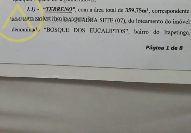 Imagem Terreno para Venda em Atibaia, Bosque Dos Eucaliptos