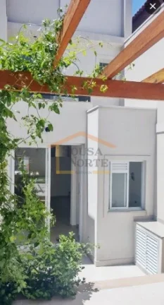 Imagem Sobrado novo, 3 suítes com sacada, escritório, sala de estar com sacada, hall de entrada, lavabo, ...