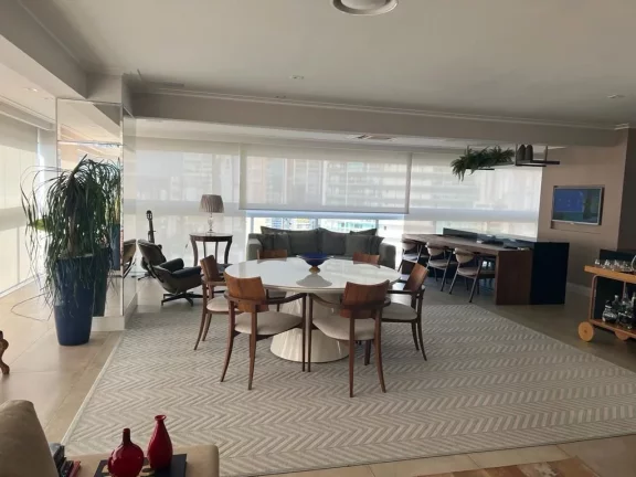Imagem Apartamento cinematográfico no coração do Gonzaga, 3 suítes, 4 vags privativas, lazer completo, porteira fechada.