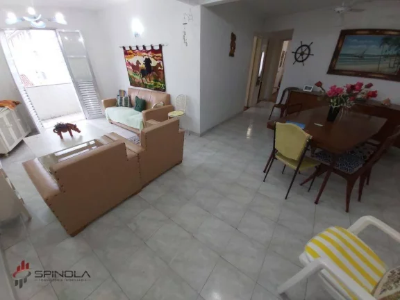 Imagem Apartamento com 3 dormitórios à venda, 90 m² por R$ 340.000,00 - Vila Caiçara - Praia Grande/SP