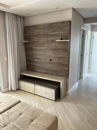 Imagem Apartamento Mobiliado com 77 m² 3 Dormitórios e 2 vagas de Gargens
