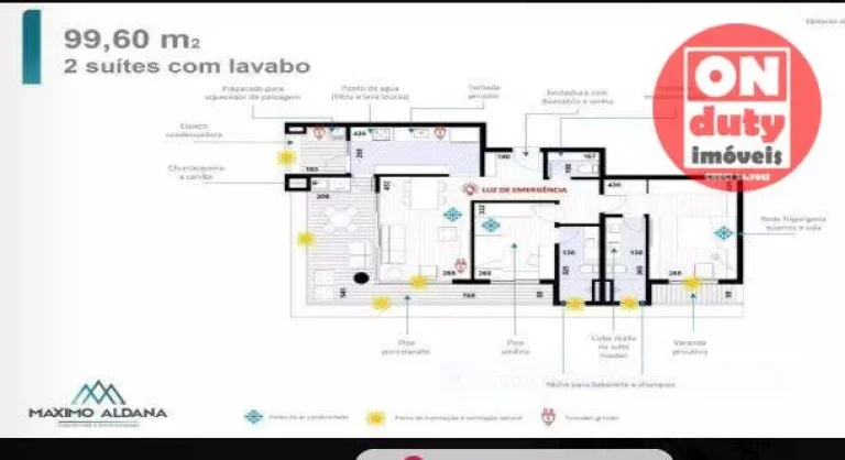 Imagem Lançamento Apartamento com 2 suítes à venda, 99 m² a partir R$ 1.201.000 - Ponta da Praia - Santos/SP
