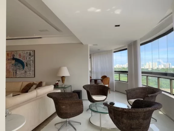 Imagem 5 SUITES COM 312m2 EDF. MANSÃO BERNARDO BERTOLUCCI - NO MELHOR ENDEREÇO DE ONDINA - 01 POR ANDAR - PRIVACIDADE - CONFORTO - LUXO - VISTA MAR