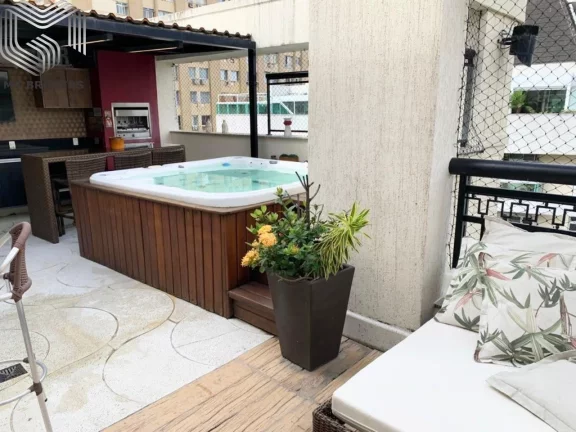 Imagem Cobertura de Luxo à Venda em Icaraí-RJ: 3 Quartos, 2 Suítes, 2 Salas, 3 Vagas. com piscina- 220m² de Puro Conforto!