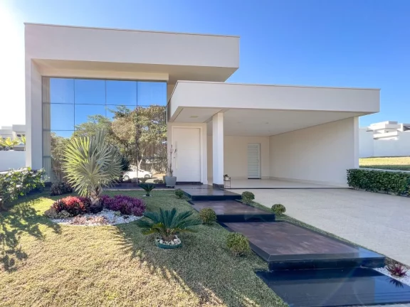 Imagem Casa moderna com 4 suítes à venda, 236 m² por R$ 2.390.000 - Condomínio Próximo ao Parque Ecológico - Indaiatuba/SP