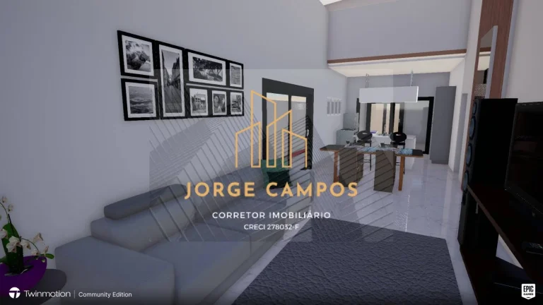 Imagem CA-25248 - CASA NOVA 3 DORM NO CONDOMÍNIO VEREDAS DOS CAMPOS EM SJCAMPOS SP