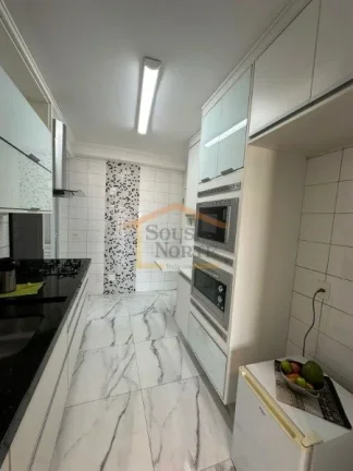 Imagem Lindo apartamento, 3 dormitórios, sendo 2 suítes, com armários planejados, sala 2 ambientes, lava...