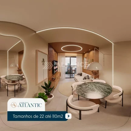 Imagem Apto - 2 Quartos - 1 Suíte - 53,07 m² - Intermares, Cabedelo/PB