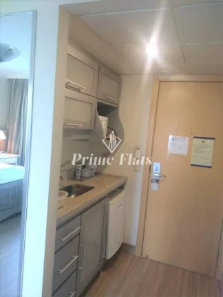 Imagem Flat disponível para locação no Park Inn by Radisson Berrini, com 28m², 1 dormitório e 1 vaga de garagem