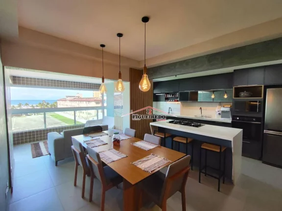 Imagem Apartamento com 3 dormitórios à venda, 118 m² por R$ 1.275.000,00 - Canto do Forte - Praia Grande/SP