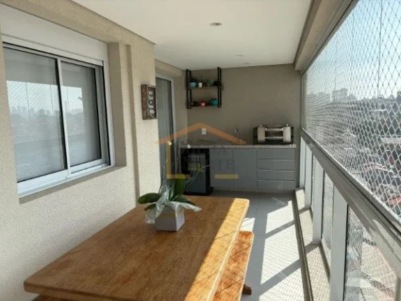 Imagem Apartamento de 87 m², com 3 dormitórios, sendo 1 suite,1 banheiro social, andar alto, recém-entre...