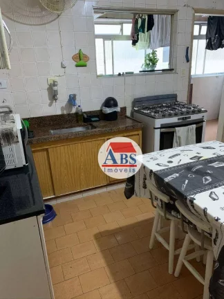 Imagem Apartamento com 2 dormitórios à venda, 129 m² por R$ 400.000 - Encruzilhada - Santos/SP