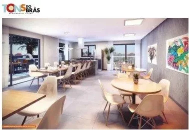 Imagem Apartamento à venda em São Paulo, Brás, com 2 quartos, 44m2