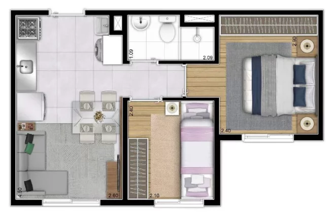 Imagem APARTAMENTO RESIDENCIAL em São Paulo - SP, Barra Funda