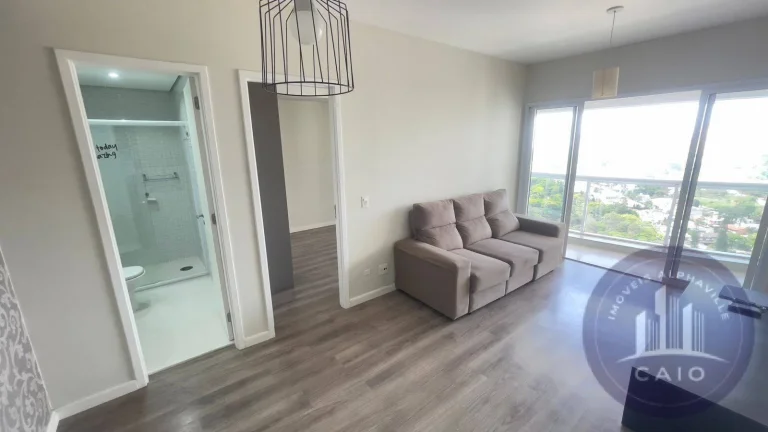 Imagem Apartamento mobiliado para aluguel, 50 m² por R$ 4.850,00 - Alphaville/SP