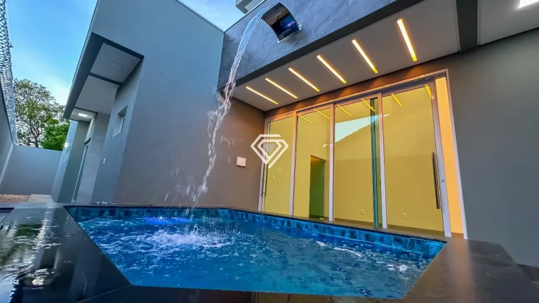 Imagem Casa 3 Suítes, 160m² c/ Lazer na 407 Sul