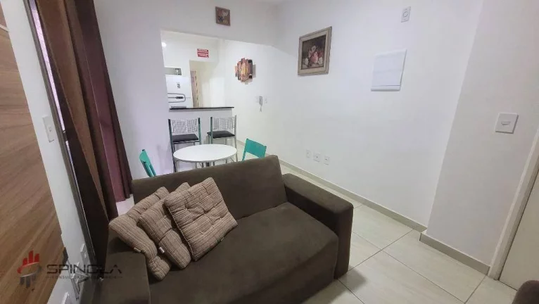 Imagem Apartamento com 1 dormitório à venda, 45 m² por R$ 330.000,00 - Aviação - Praia Grande/SP