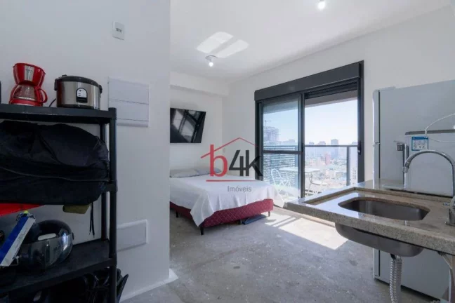 Imagem Apartamento com 1 dormitório à venda, 30 m² por R$ 455.000,00 - Brooklin - São Paulo/SP