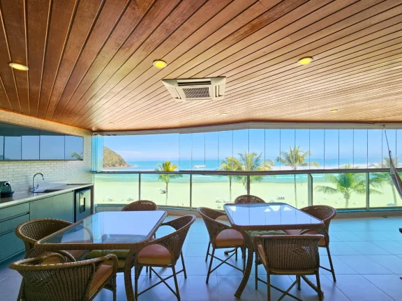 Imagem Apartamento de Luxo à Venda na Riviera de São Lourenço Módulo 08 em Bertioga-SP: 4 Quartos, 4 Suítes, 3 Salas, 3 Vagas de Garagem!