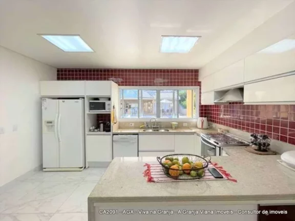 Imagem Casa contemporânea, integrada e com ótimo acabamento.