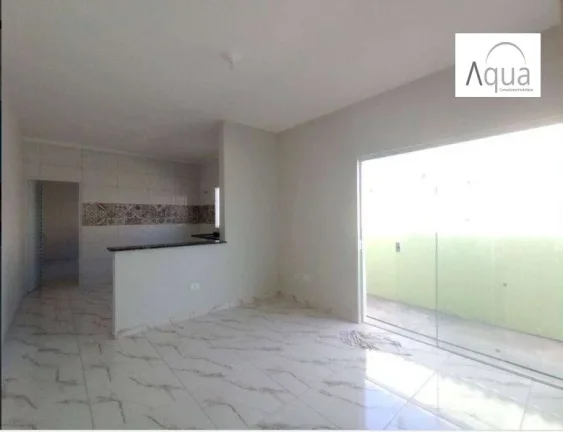 Imagem Casa para Venda em Mongaguá, Balneário Jussara, 2 dormitórios, 1 suíte, 1 banheiro, 2 vagas