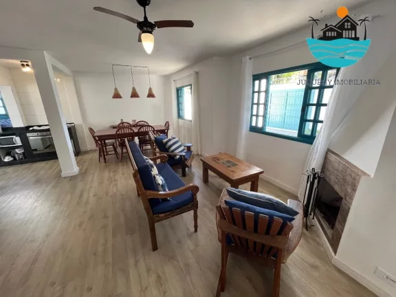 Imagem Venda de Casa com Piscina Privativa Juquehy e Aluguel com, 4 dormitórios, 2 suítes e 146m² de área construída, máx. 14 pessoas | Juquehy Imobiliária
