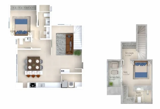 Imagem Apartamento 2 Dormitórios para venda em Florianópolis - SC
