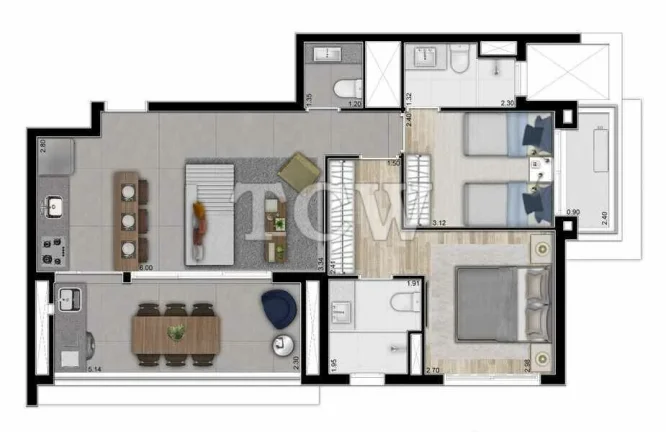 Imagem Apartamento à venda no bairro Vila Mariana - São Paulo/SP, Zona Sul