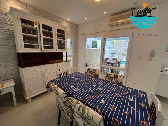 Imagem Aluguel Juquehy anual e Temporada - Casa em condomínio fechado com 4 suítes, piscina privativa a 100m da praia - máx. 10 pessoas | Juquehy Imobiliária