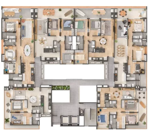 Imagem Apartamento à venda, 77 m² por R$ 885.000,00 - Intermares - Cabedelo/PB