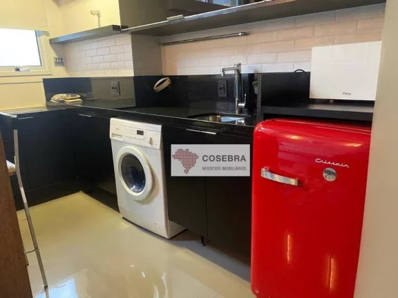 Imagem Apartamento com 1 dormitório para alugar, 45 m² por R$ 6.355,00/mês - Vila Olímpia - São Paulo/SP
