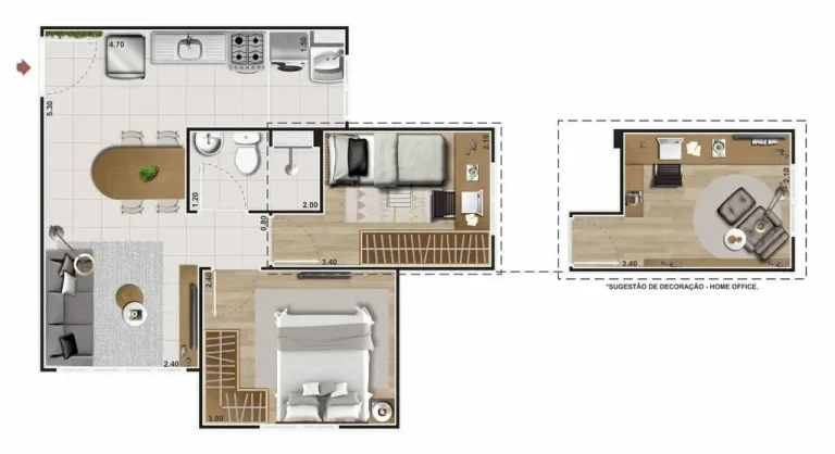 Imagem APARTAMENTO RESIDENCIAL em Rio de Janeiro - RJ, Praça Seca