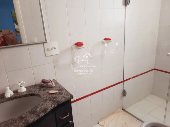 Imagem Apartamento a venda no Guarujá com linda vista para Praia de Pitangueiras