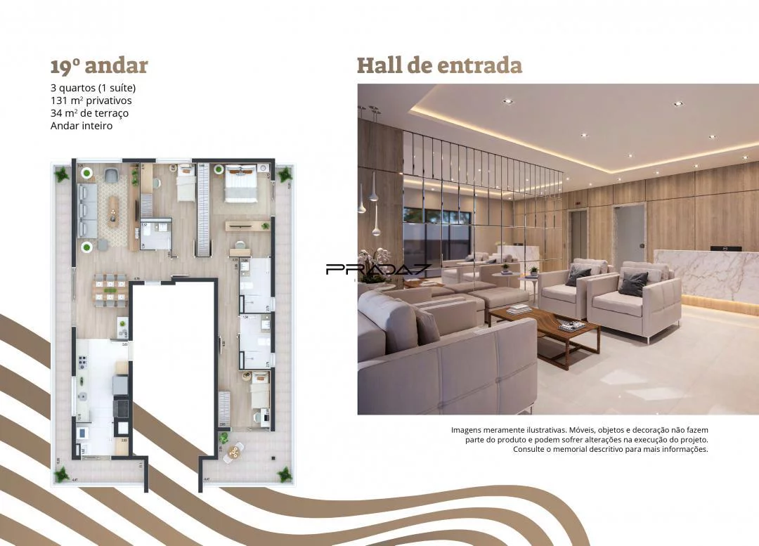 Imagem Apartamento com 3 Dormitorio(s) localizado(a) no bairro Cabral em Curitiba / PARANA Ref.:7