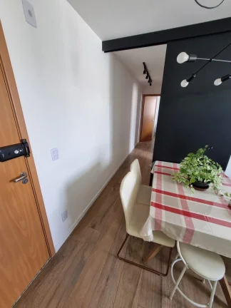 Imagem Apartamento 43M², 2Q, 1 Banheiro, 1 Vaga, Churrasqueira, Salão de Festas, Espaço Gourmet, Brinquedoteca, Playground, Fechadura Eletrônica.