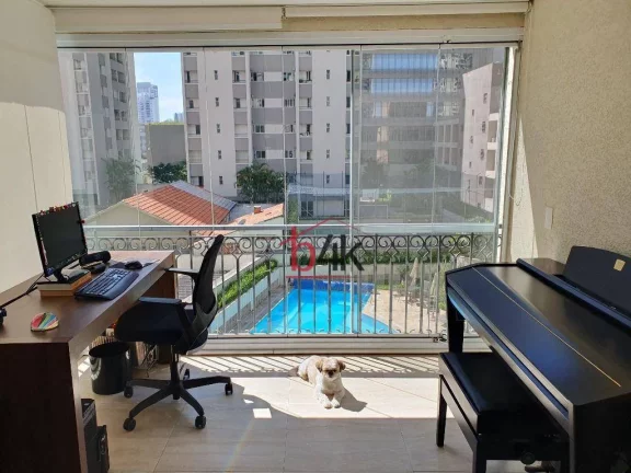 Imagem Apartamento 100 m2 à venda com 2 dormitórios e 2 vagas por R$ 1.450.000 - Brooklin