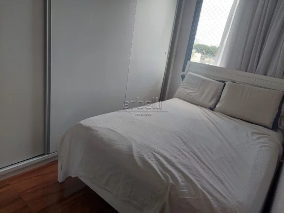 Imagem Apartamento com 50 metros quadrados, dois dormitórios com móveis sob medida sendo um deles com esc...