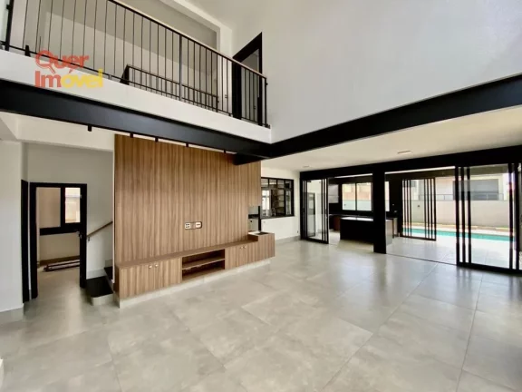 Imagem Casa de luxo no Condomínio Residencial Bela Vista: 3 suítes, 2 salas, 5 banheiros, 4 vagas na cidade de Ribeirão Preto-SP - Jardim Olhos D Água I. Quer Imóvel Negócios Imobiliários.