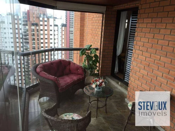 Imagem Apartamento com 4 dormitórios à venda, 200 m² - Moema - São Paulo/SP