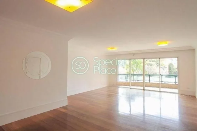 Imagem Ótimo apartamento à venda no Brooklin - Área: 167,00m² - Living amplo com terraço - Sala de Jan...