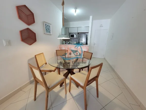 Imagem Apartamento mobiliado com 2 dormitórios e varanda gourmet a venda a 400 metros da orla de Itaguá em Ubatuba.