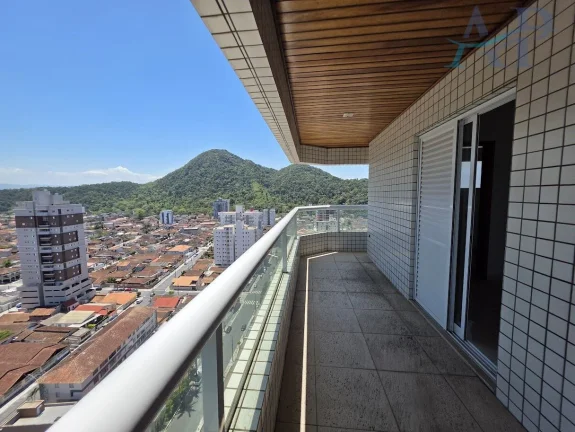 Imagem Apartamento em Praia Grande com Piscina na Varanda
