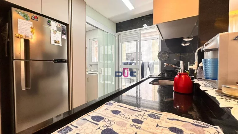 Imagem Apartamento a poucos passos da orla na Aparecida em Santos, lazer completo, frente, 2 suites, 1 vaga todo planejado.