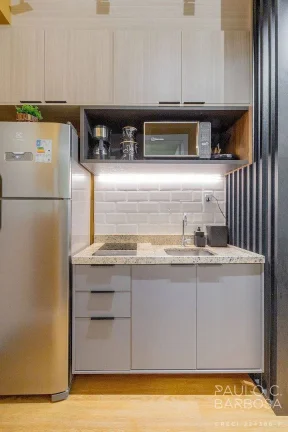 Imagem Santa Cecília Venda - Studio Mobiliado - 24m² - Sem vaga