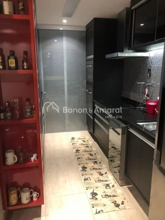 Imagem Lindo apartamento para venda no Cambuí, um dormitório com cama box, armários embutidos, banheiro ...