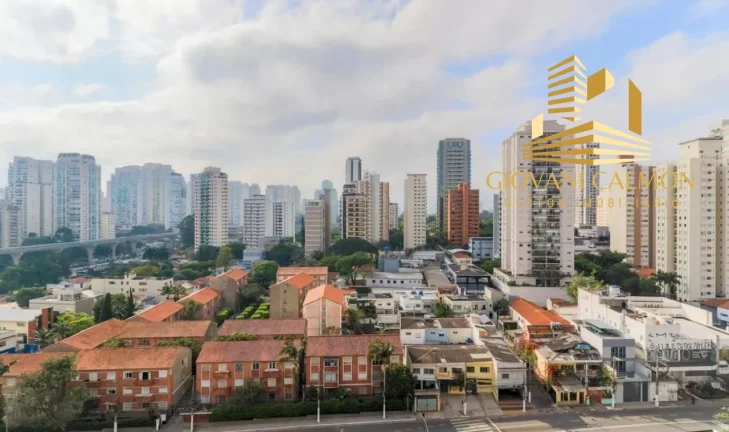 Imagem Apartamento de luxo no Brooklin Novo, São Paulo-SP: 5 quartos, 5 suítes, 2 salas, 1 banheiro, 2 vagas de garagem, 121m² de área.