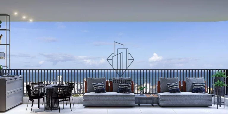 Imagem Apartamentos com varanda/sacada gourmet nas proximidades do Parque Linear Parahyba 2 no Jardim Oceania / Bessa - AP1740