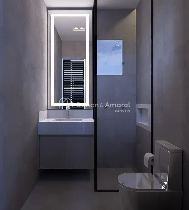Imagem Casa térrea nova à venda com 3 quartos sendo 3 suítes, todas com armários planejados, ar condici...